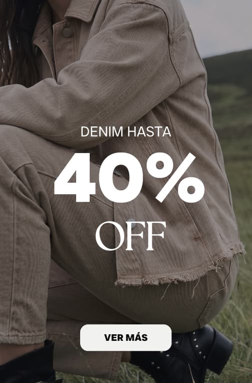 Denim 40% off