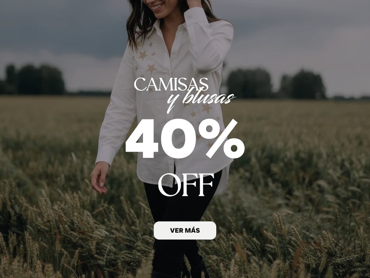 Camisas 45% off