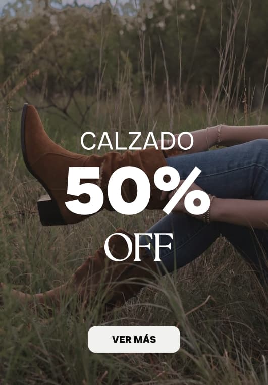 calzado 50%