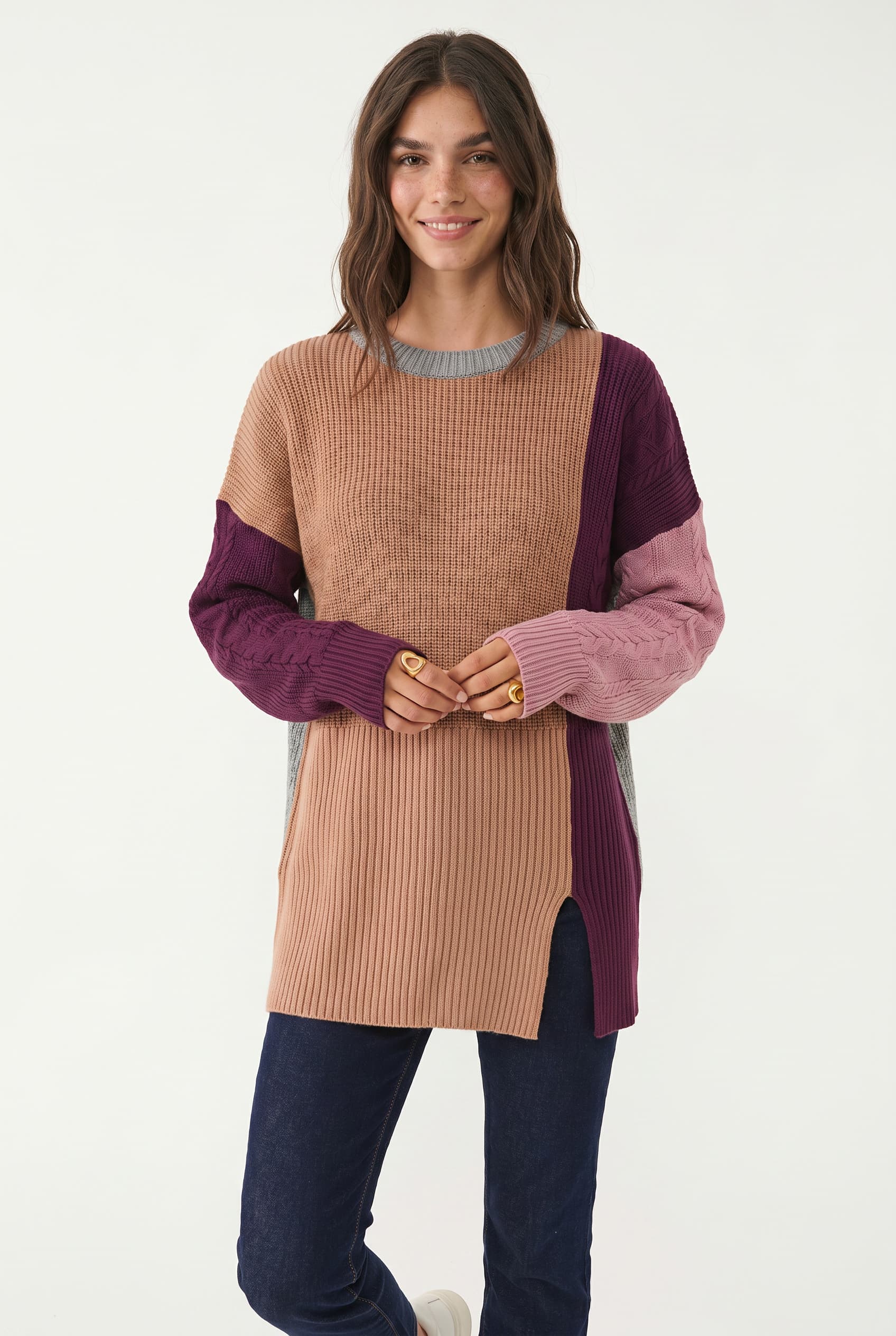 SN1525 - SWEATER REDLIN