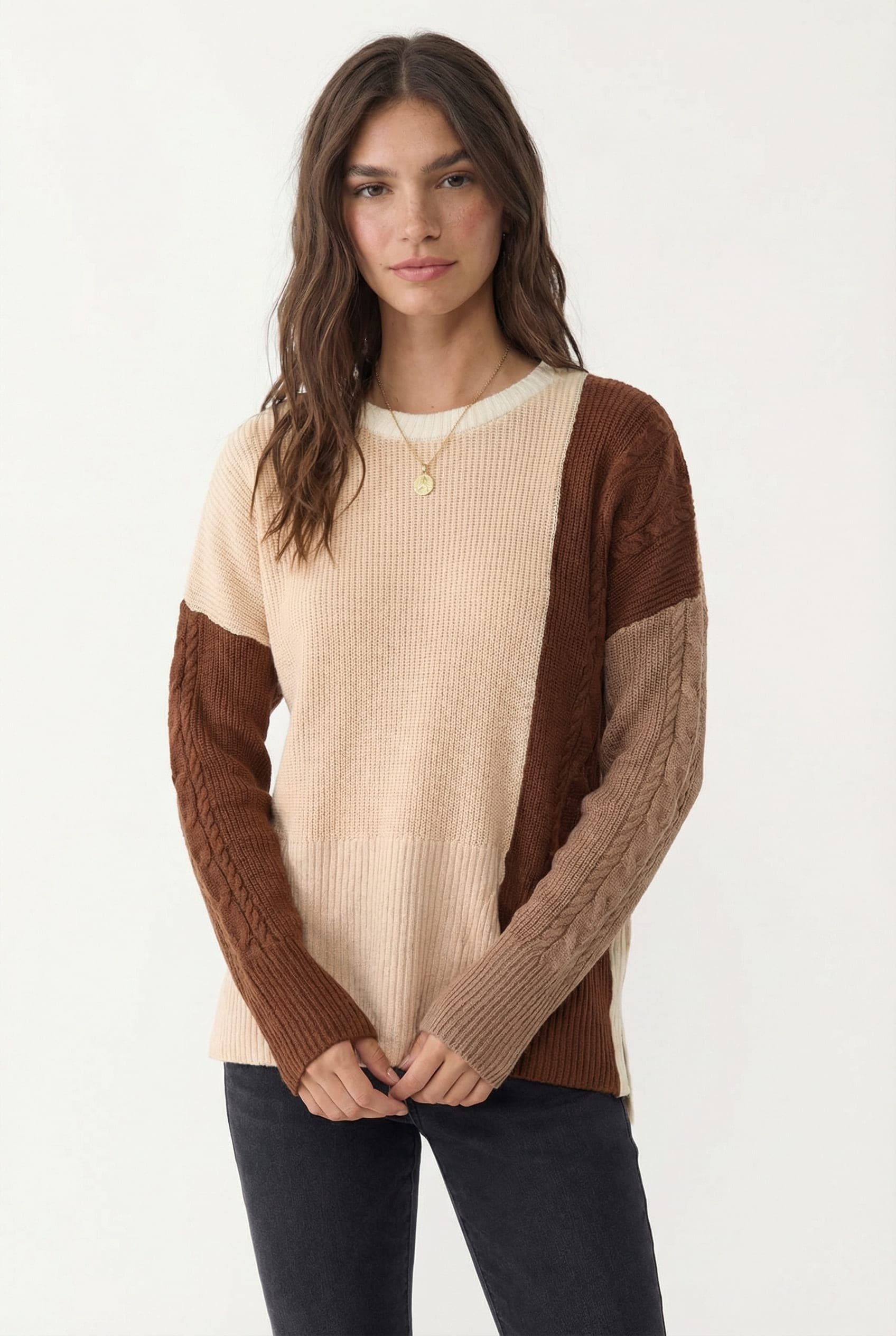 SN1525 - SWEATER REDLIN