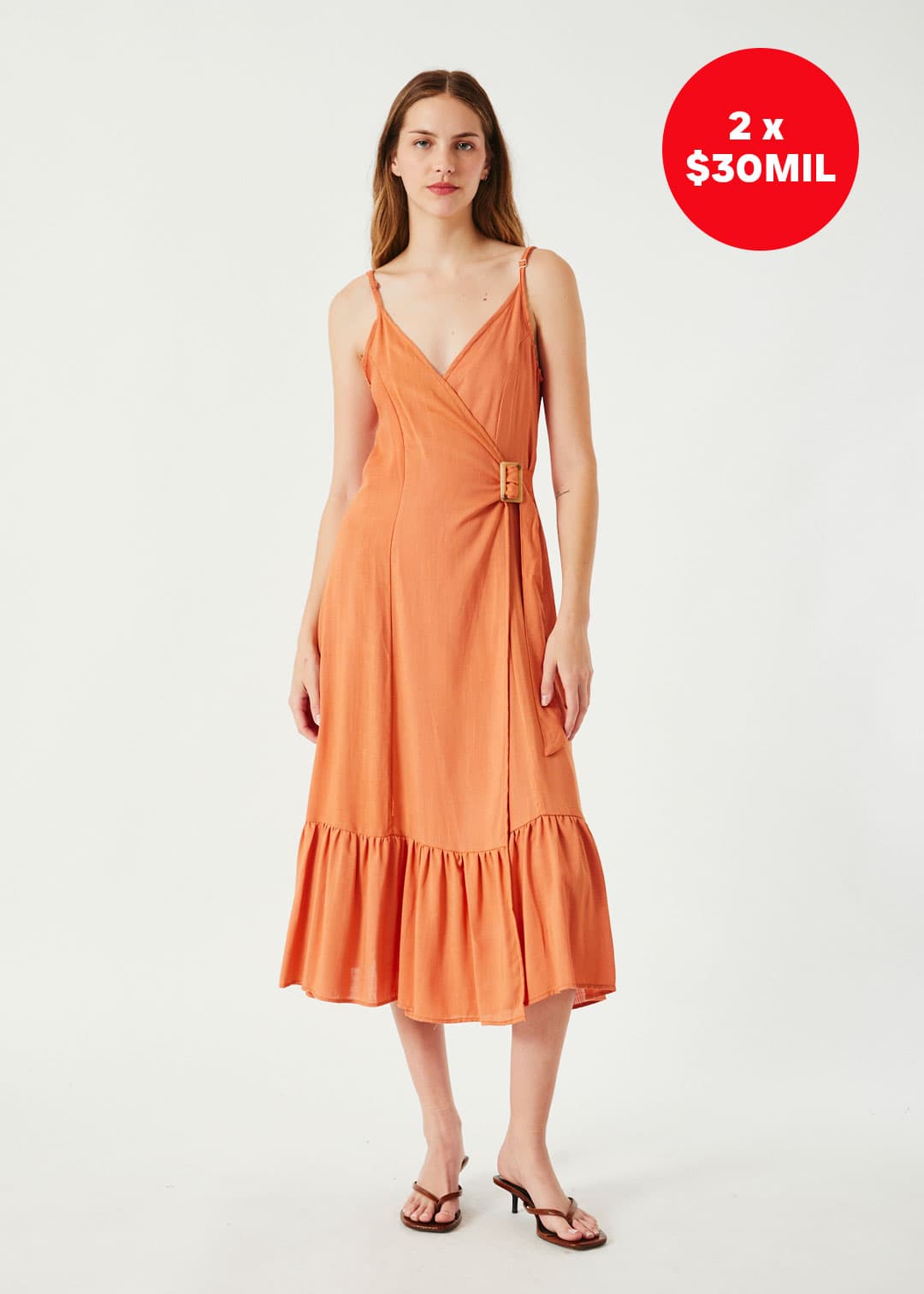 VN2502 - VESTIDO GRANA