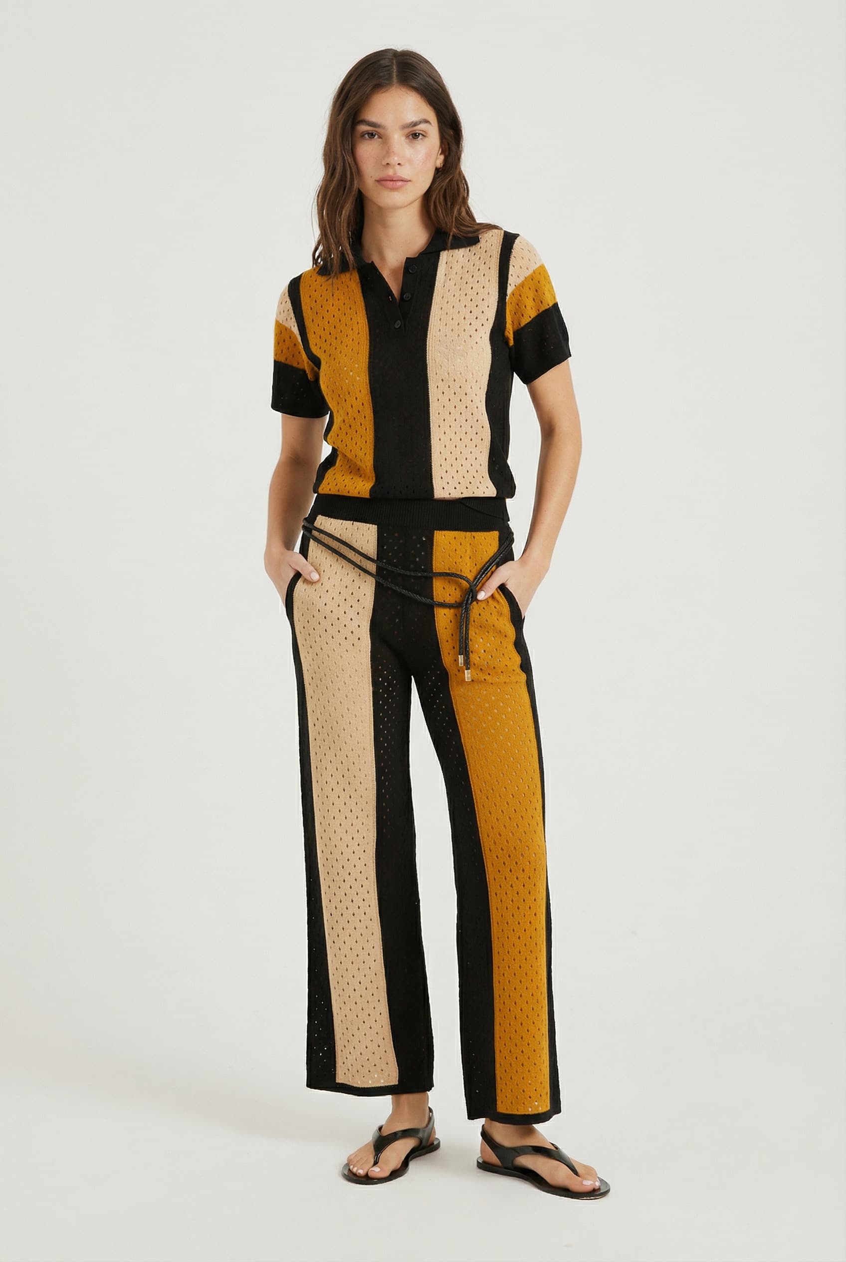 RC2609 - SET TEJIDO STRIPES