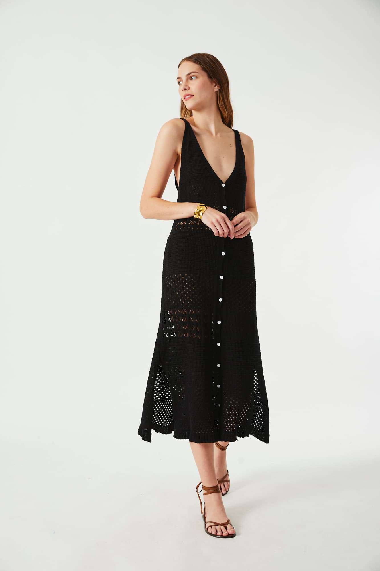 SN2513 - VESTIDO TEJIDO TURCI