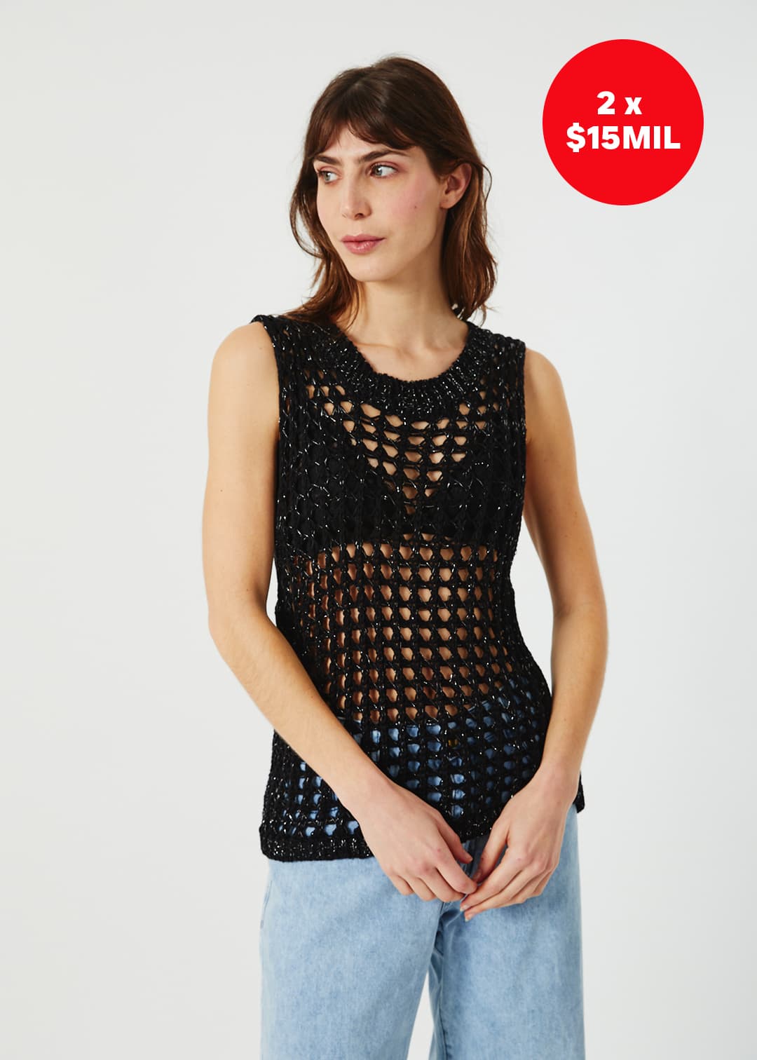 SN2512 - MUSCULOSA TEJIDA ALHANDRA
