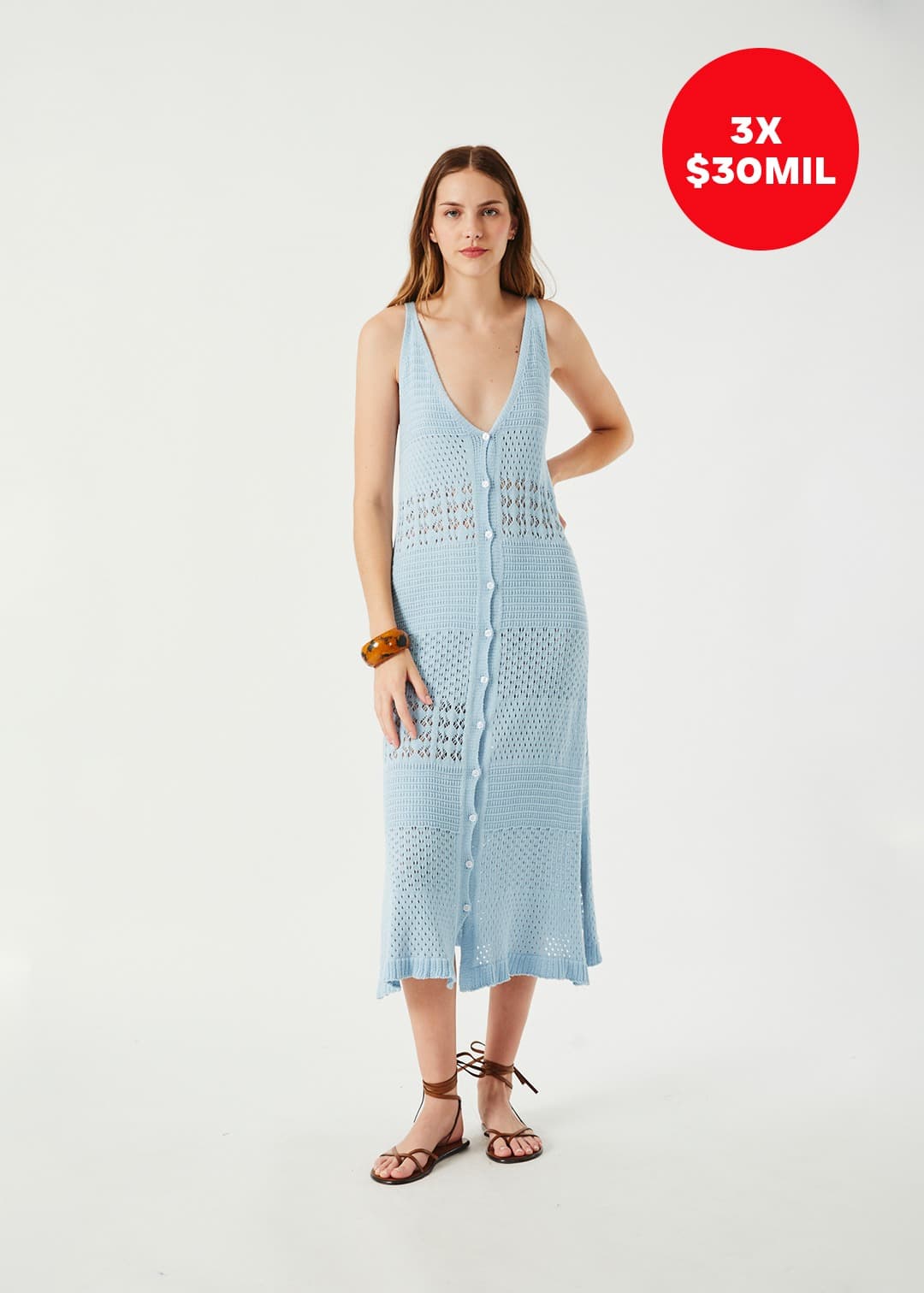 SN2513 - VESTIDO TEJIDO TURCI