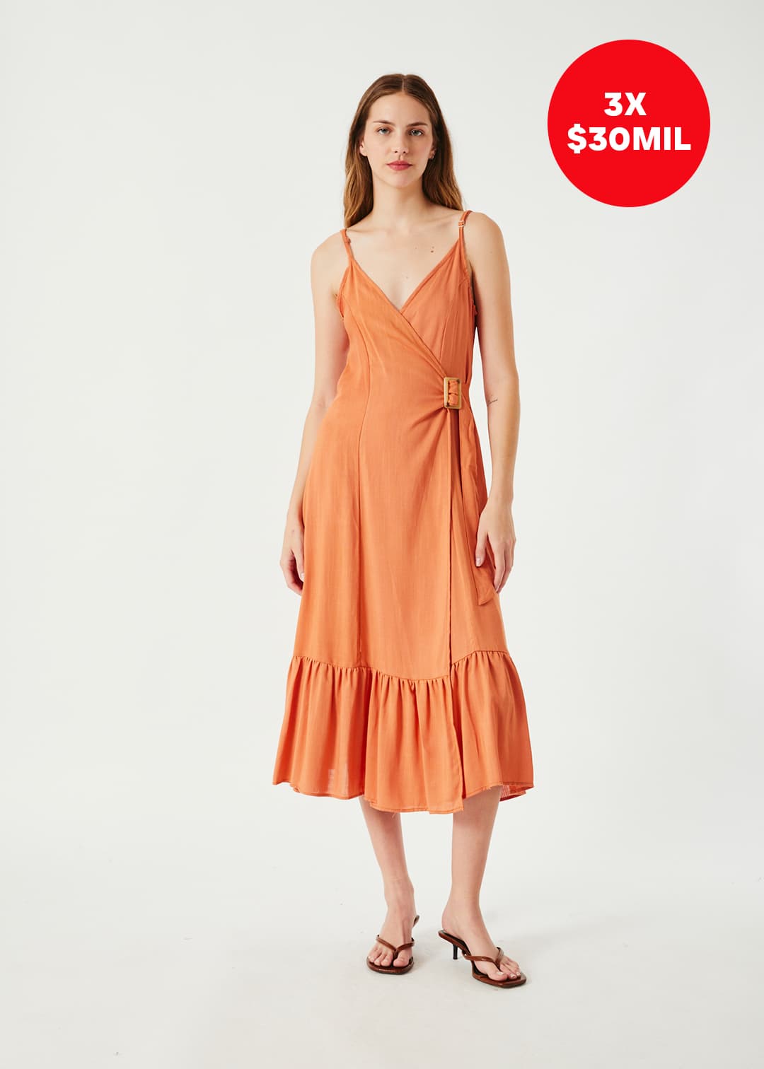 VN2502 - VESTIDO GRANA