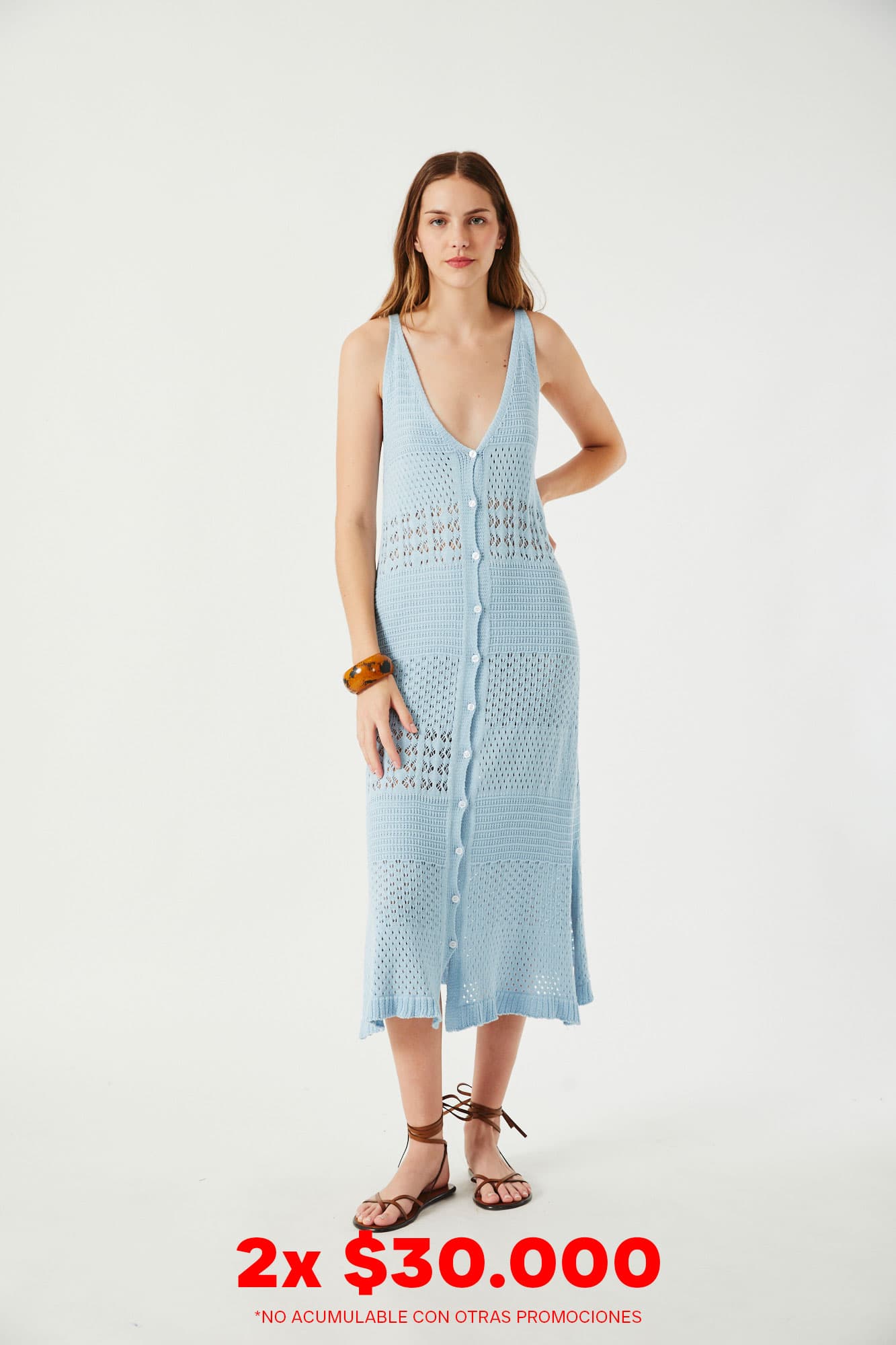 SN2513 - VESTIDO TEJIDO TURCI