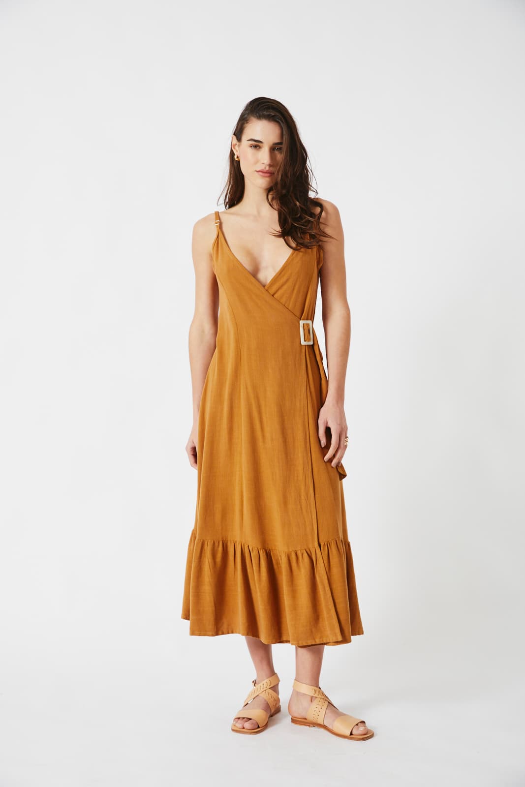 VN2502 - VESTIDO GRANA